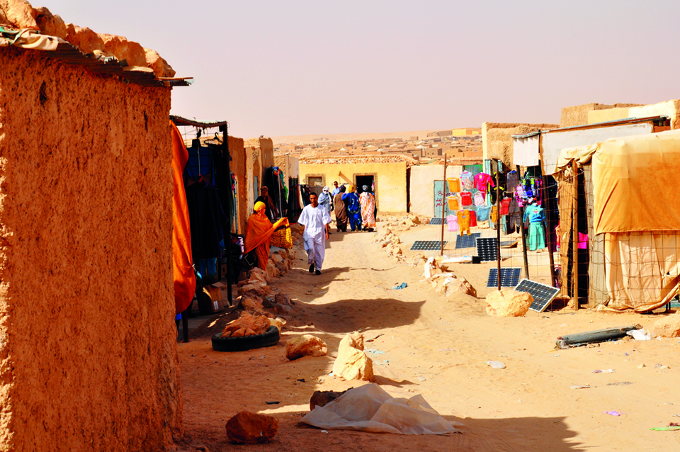 In einem Flüchtlingslager im Gebiet von Tindouf (Bild hhg)