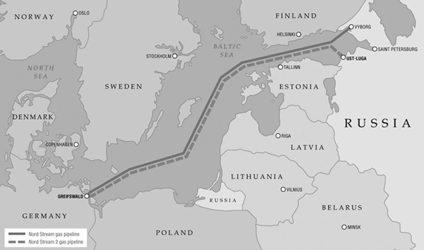 Eine Gaspipeline als geo- und wirtschaftlicher Zankapfel (Grafik zvg)